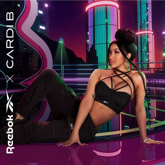CARDI B X REEBOK BRALETTE - Picture 2 of 5